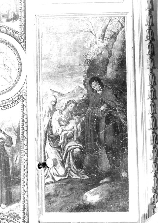 Miracolo di Santa Verdiana (dipinto) - ambito romano (met&agrave; sec. XVII)